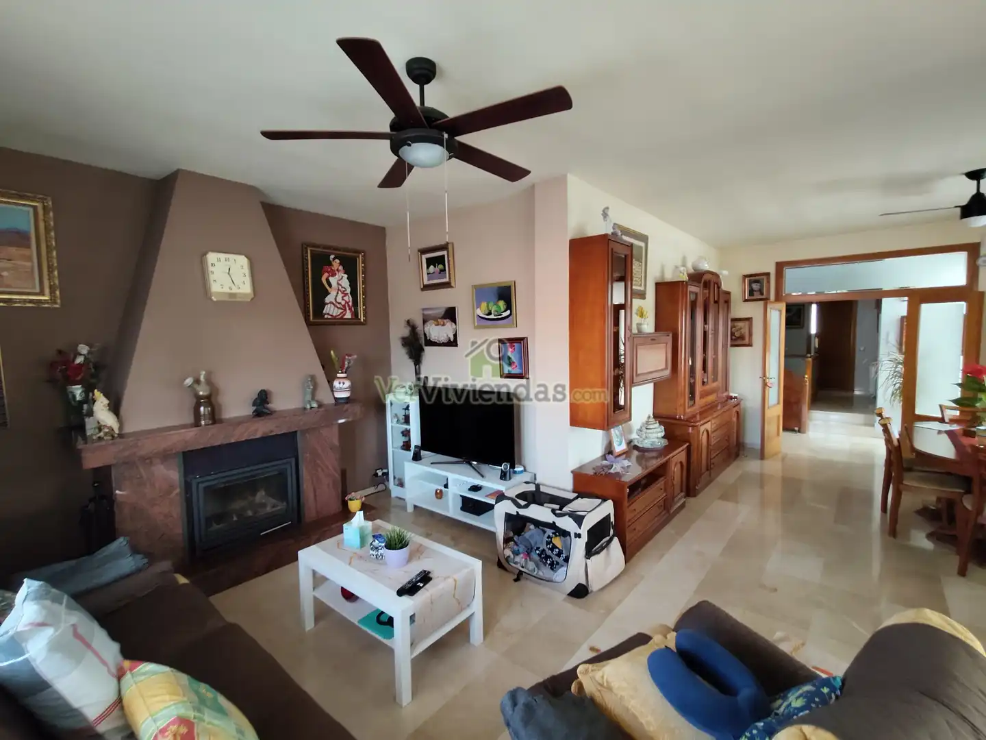 Sala de estar de Casa o chalet en venta en Castellbisbal con Aire acondicionado, Calefacción y Jardín privado