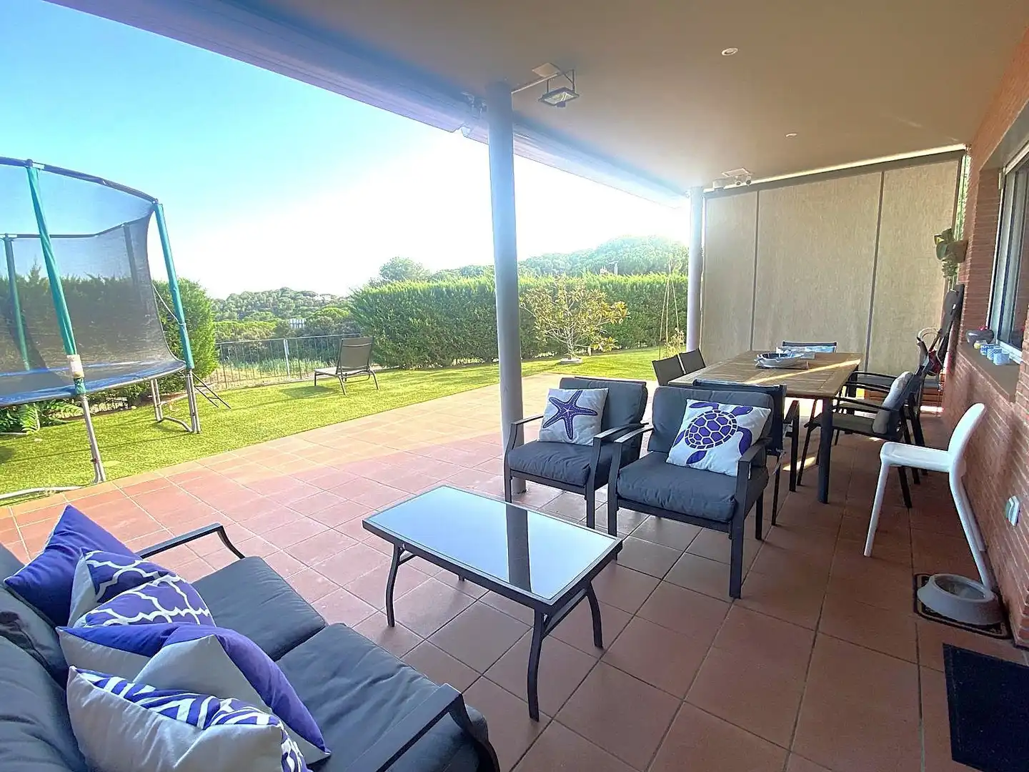 Terrasse von Haus oder Chalet zum Verkauf in Sant Vicenç de Montalt mit Klimaanlage, Heizung und Privatgarten
