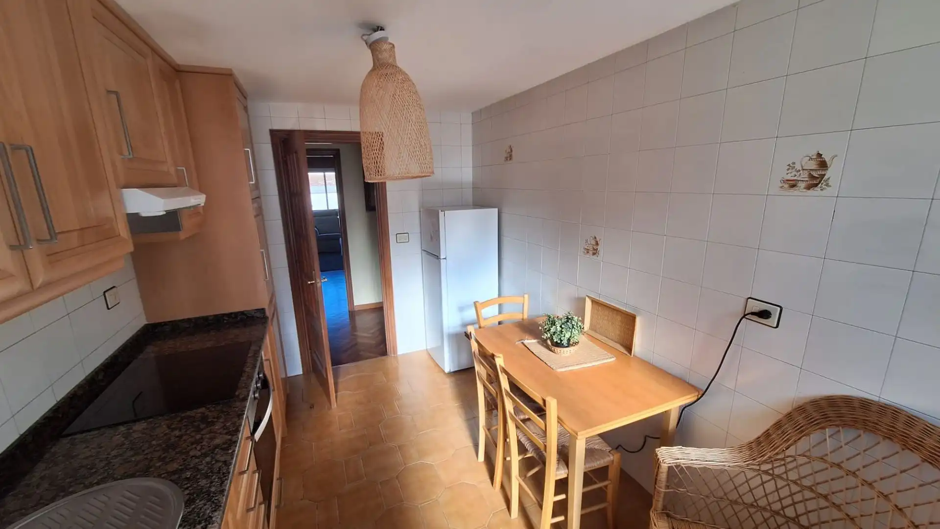 Kitchen of Flat for rent in Culleredo  with Heating, Terrace and Storage room