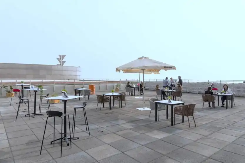 Terraza de Oficina de alquiler en Barcelona con Aire acondicionado y Calefacción