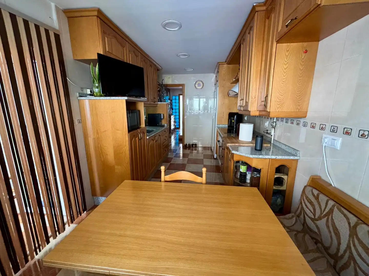 Cocina de Casa adosada en venta en Parla con Aire acondicionado, Calefacción y Jardín privado