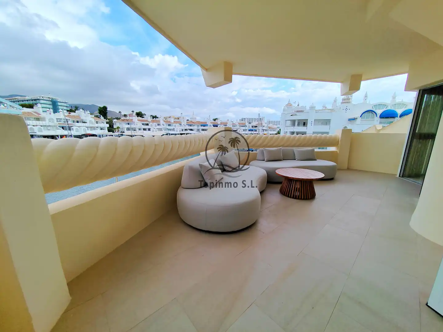 Terrace of Duplexes for sale in Benalmádena  with Air Conditioner, Heating and Terrace