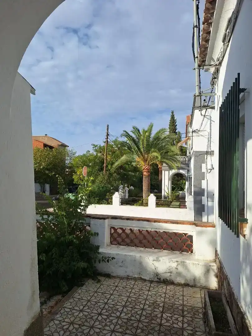 Vista exterior de Casa o chalet en venta en Castuera con Jardín privado, Amueblado y Balcón