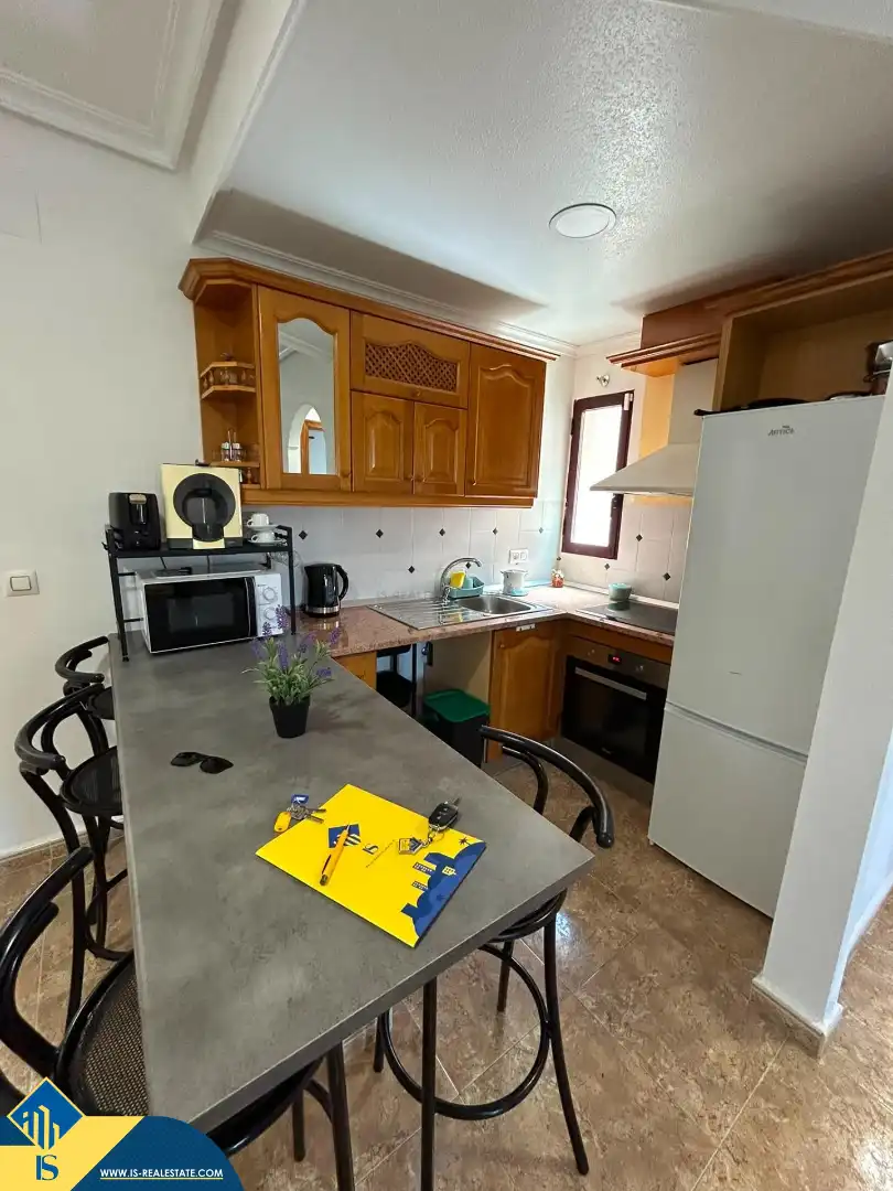 Kitchen of Flat for sale in Orihuela  with Terrace, Furnished and Oven