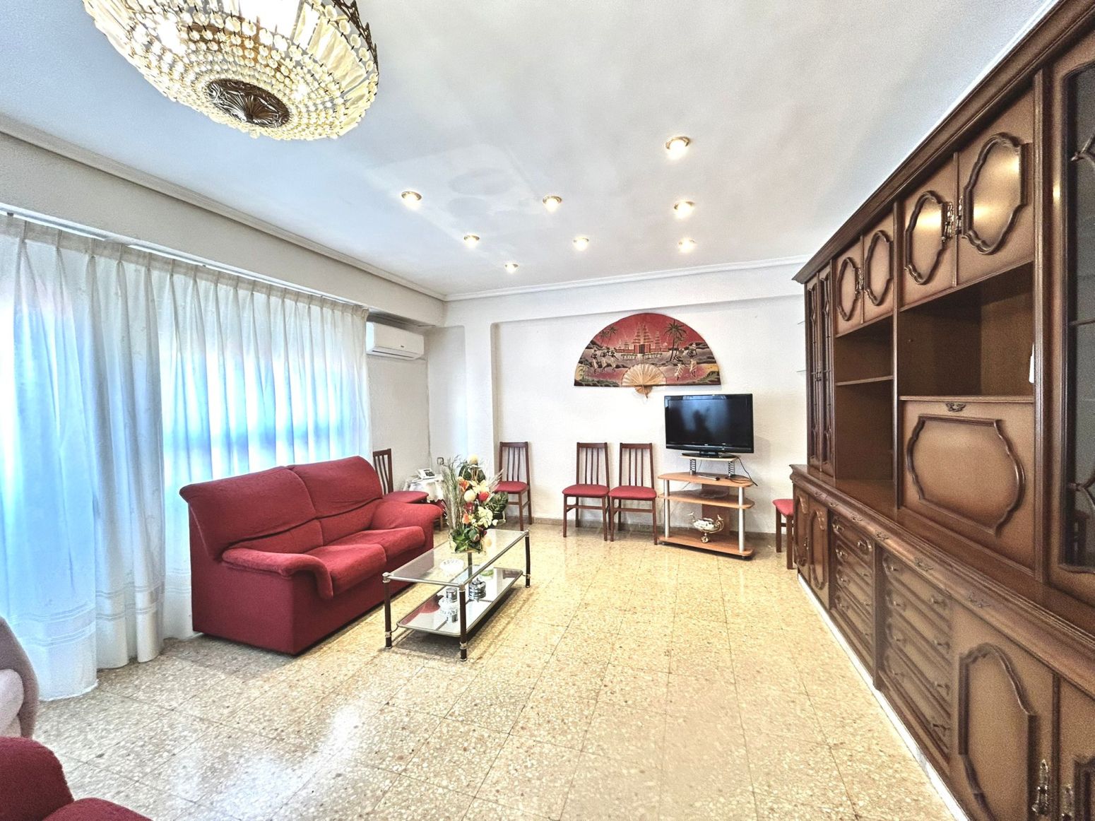 Sala de estar de Piso en venta en Alaquàs con Aire acondicionado