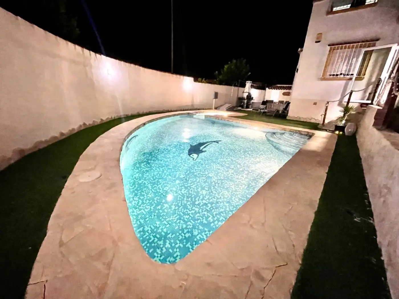 Swimming pool of Houses for rent in San Fulgencio  with Air Conditioner, Heating and Private garden