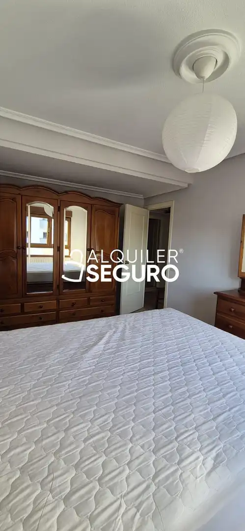Bedroom of Flat for rent in Fozaneldi - Tenderina - Ventanielles