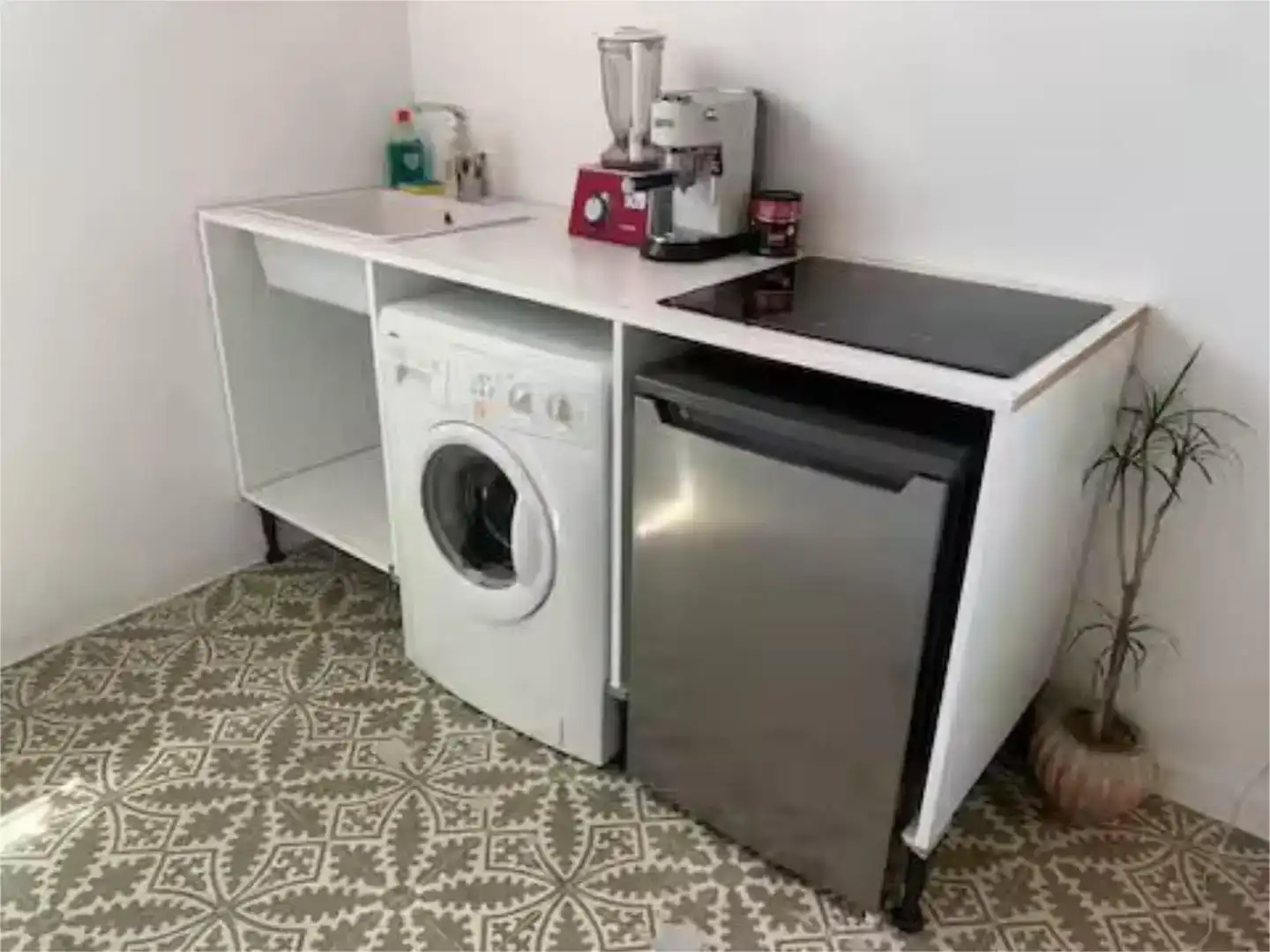 Küche von Wohnung zur Miete in  Barcelona Capital