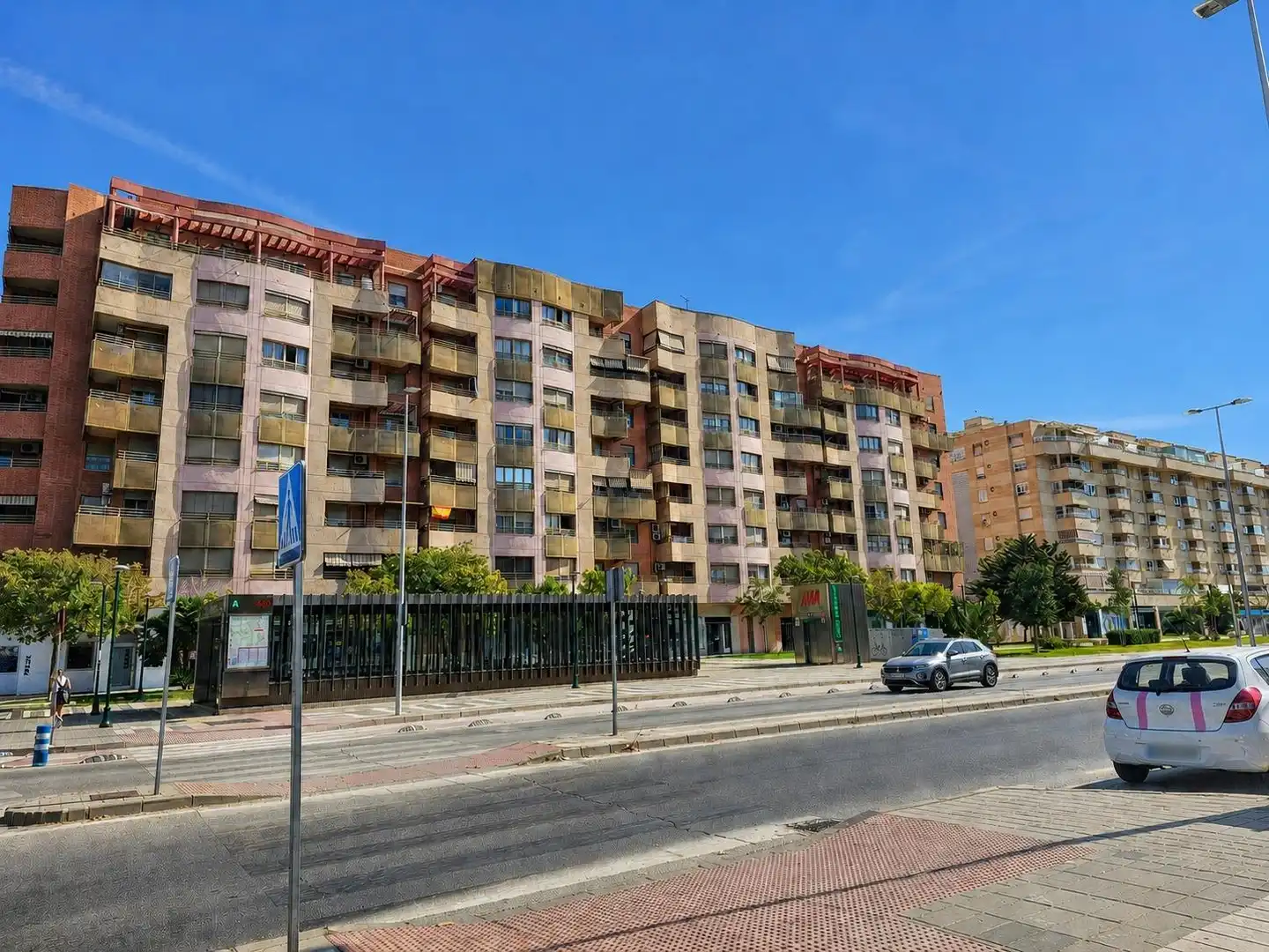 Vista exterior de Piso en venta en Málaga con Aire acondicionado, Jardín privado y Terraza