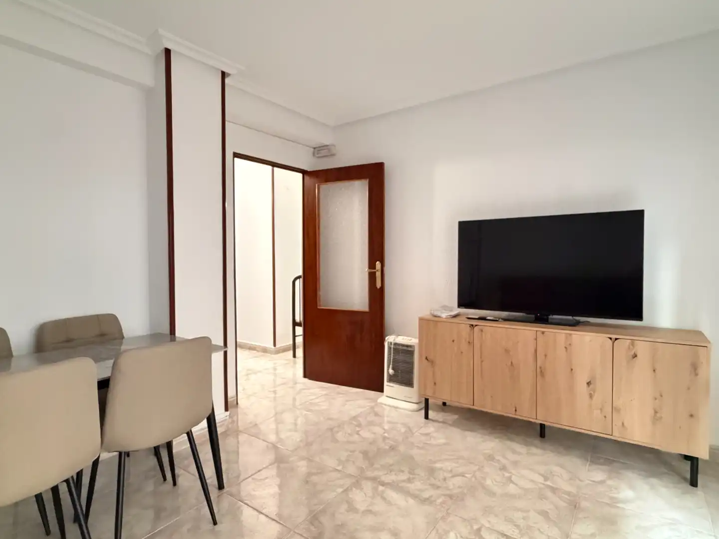 Sala de estar de Piso de alquiler en Plasencia con Aire acondicionado, Amueblado y Balcón