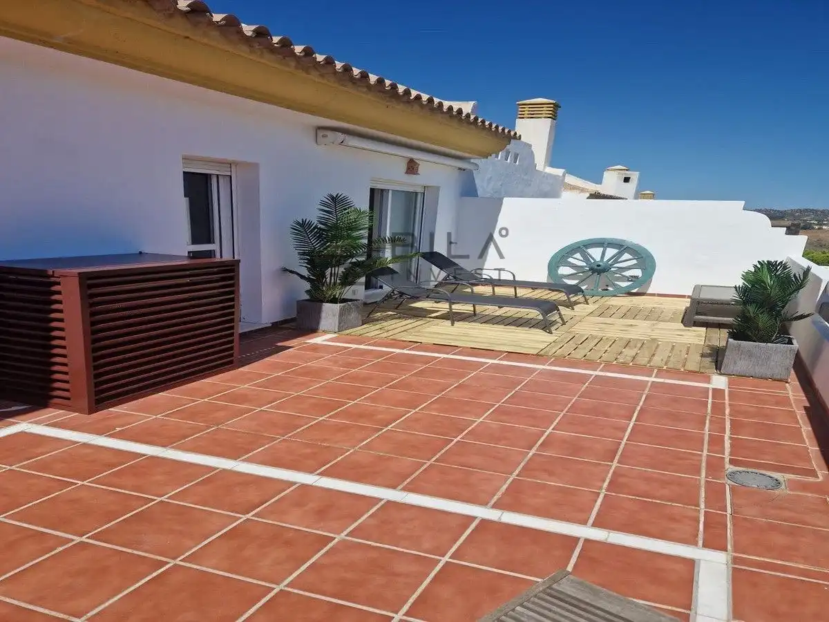 Terrasse von Dachboden zum Verkauf in Mijas mit Klimaanlage, Terrasse und Abstellraum