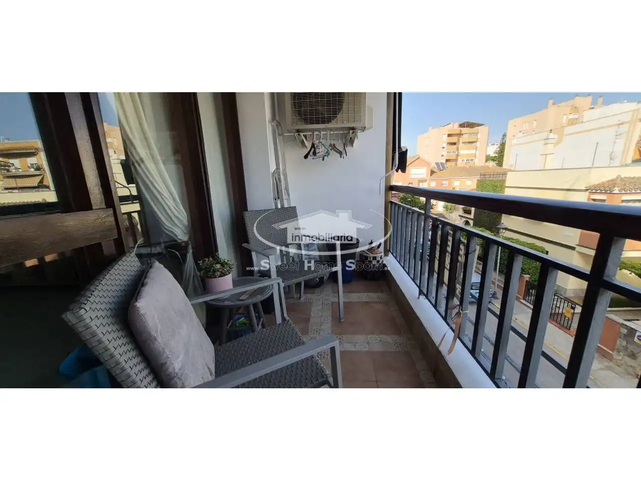 Balcony of Flat for sale in Sanlúcar de Barrameda  with Air Conditioner, Terrace and Furnished
