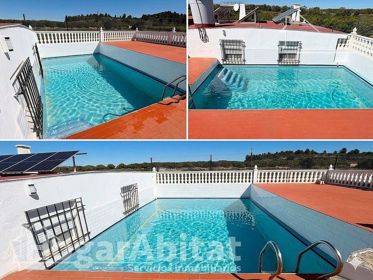 Piscina de Casa o chalet en venta en Cheste con Aire acondicionado, Jardín privado y Terraza