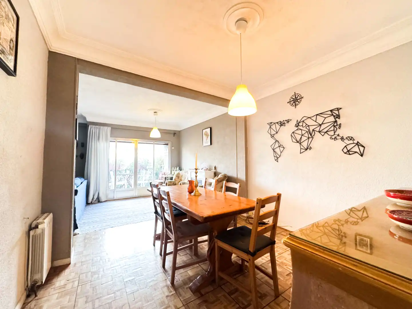 Dining room of Flat for sale in Madrid  with Air Conditioner and Balcony