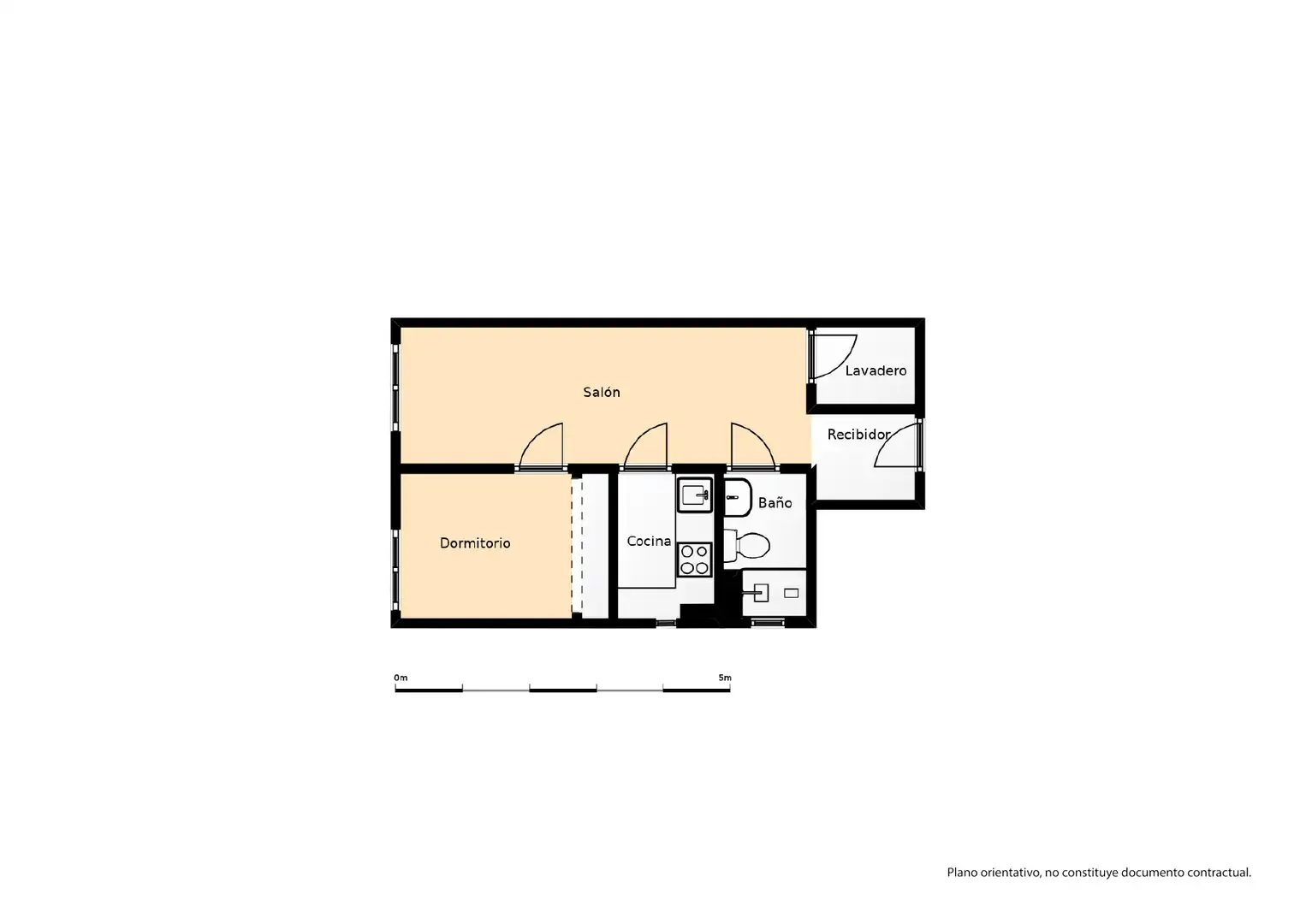 Apartamento de alquiler en Madrid con Aire acondicionado, Calefacción y Parquet
