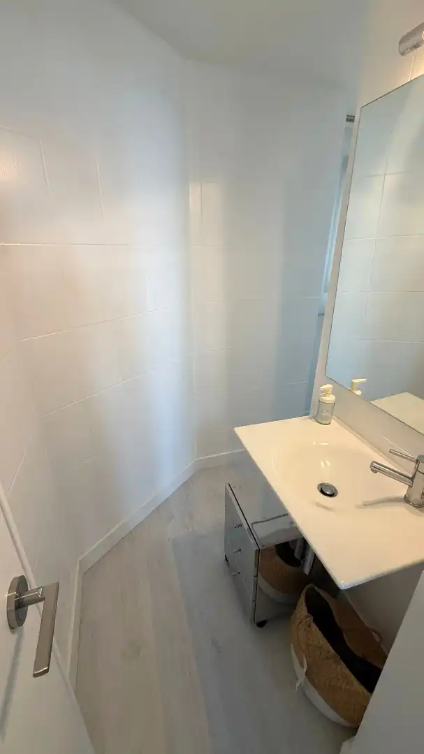 Bany de Dúplex de lloguer en Valencia amb Aire condicionat, Calefacció i Parquet