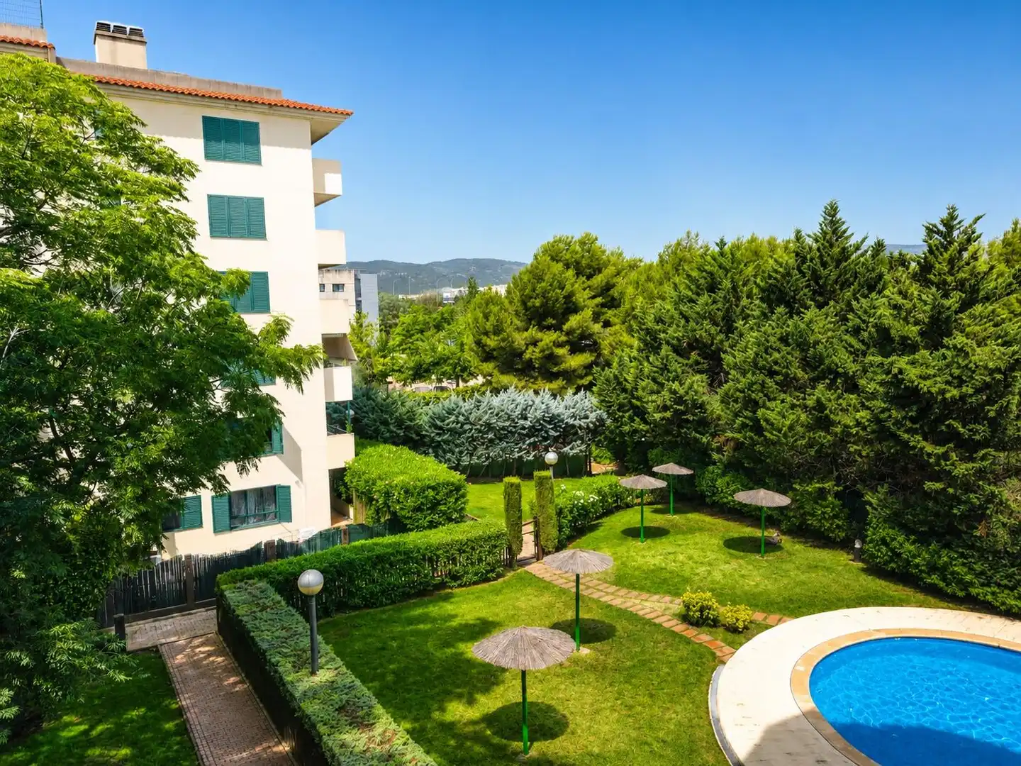 Piscina de Planta baixa en venda en  Palma de Mallorca amb Calefacció, Jardí privat i Terrassa
