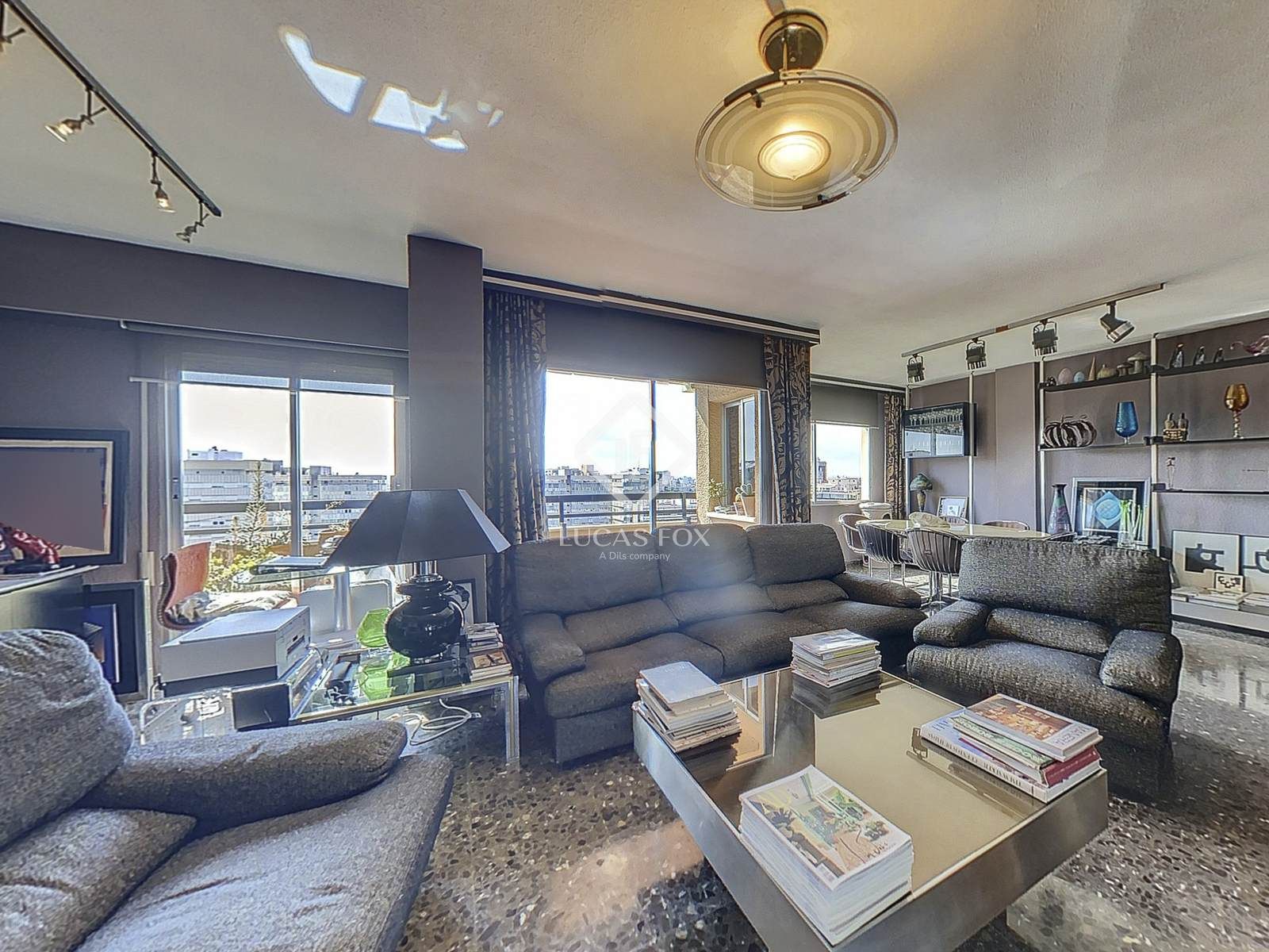 Sala de estar de Piso en venta en  Valencia Capital con Aire acondicionado, Calefacción y Balcón