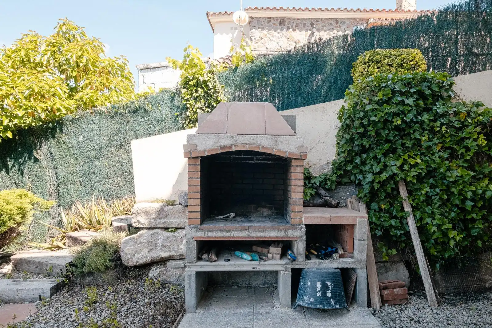 Terrassa de Casa o xalet en venda en Caldes de Montbui amb Calefacció, Jardí privat i Terrassa