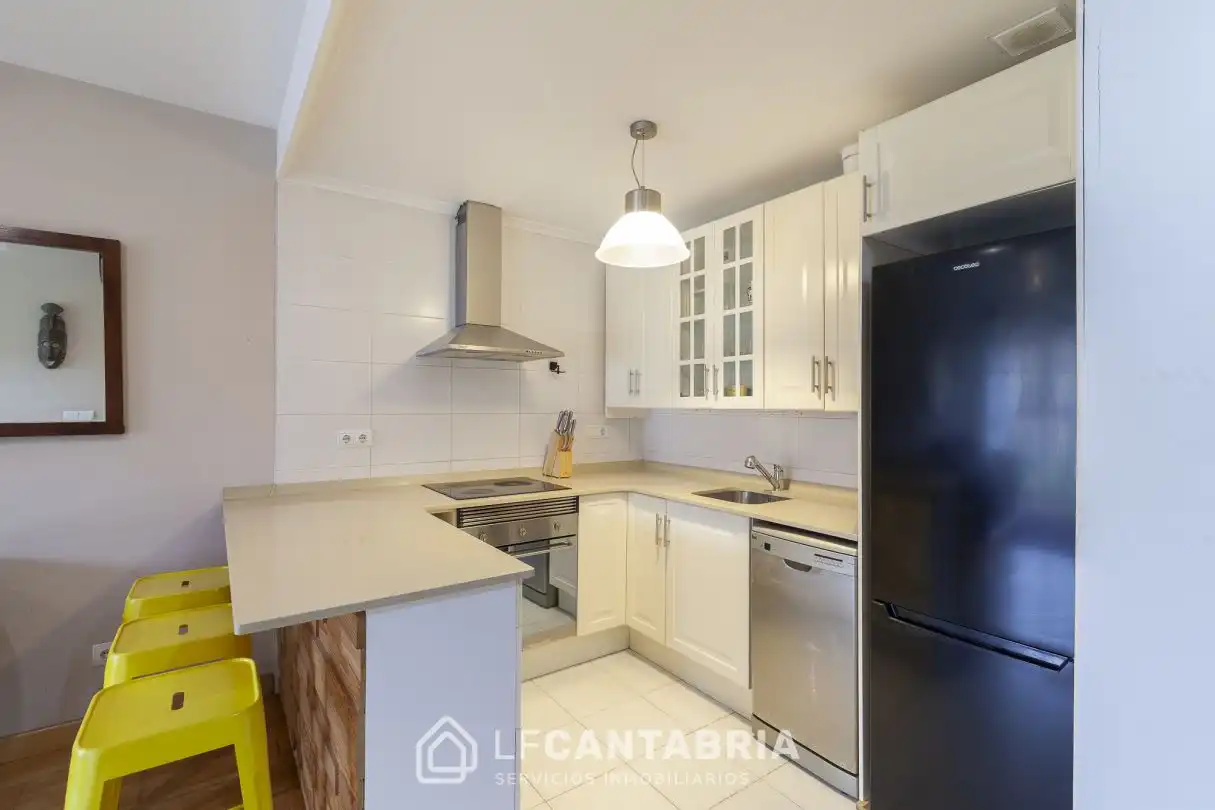 Cocina de Dúplex en venta en Castañeda con Calefacción y Terraza
