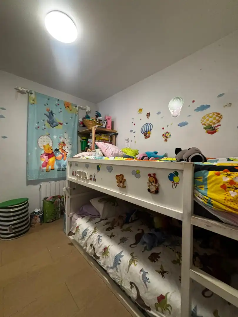Schlafzimmer von Wohnung zum Verkauf in Badalona mit Klimaanlage, Heizung und Parkett