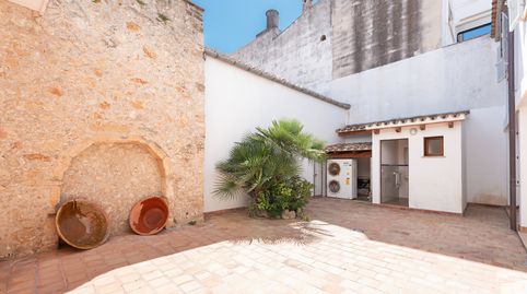 Magnificent village town house with patio and large garage located in the heart of Pollença, the old town.