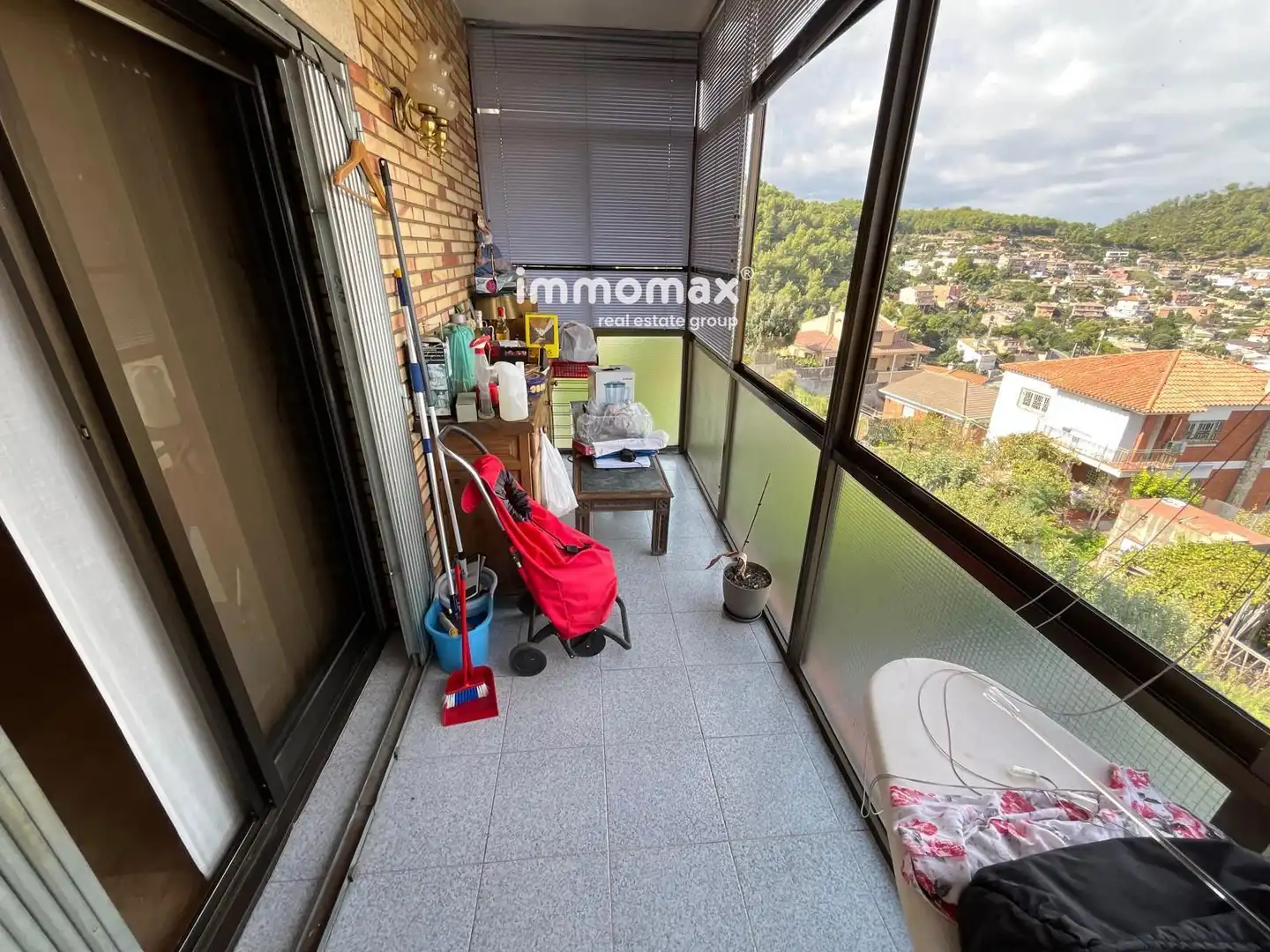 Balcony of Houses for sale in Santa Coloma de Cervelló  with Heating, Terrace and Storage room