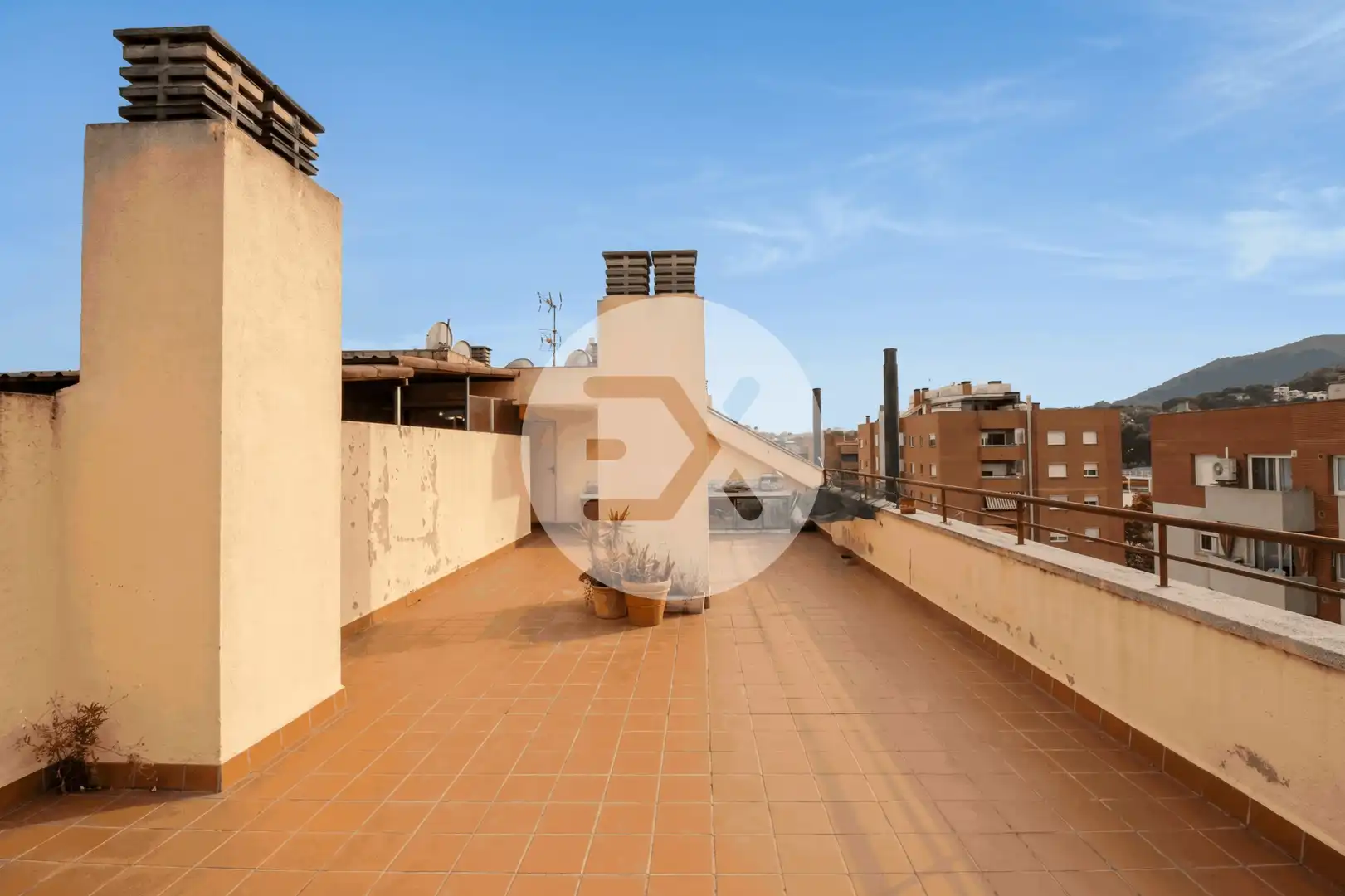 Terrace of Flat for sale in Castelldefels  with Heating, Parquet flooring and Terrace