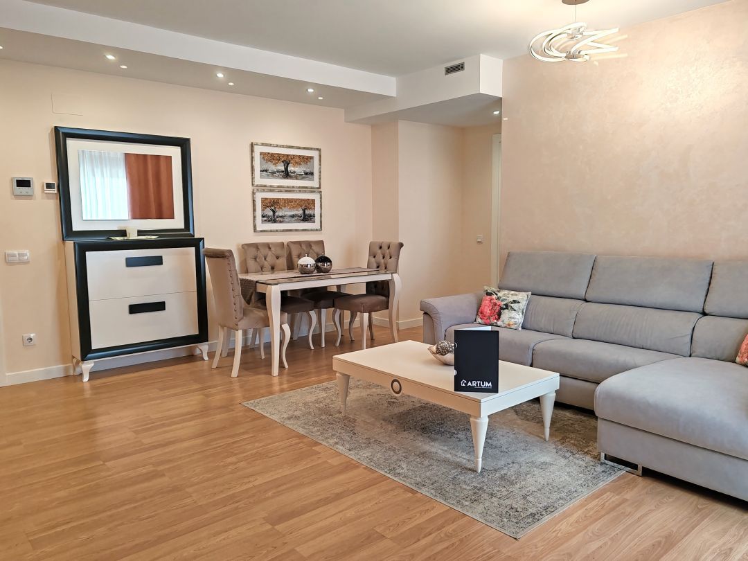 Living room of Flat for sale in  Logroño  with Air Conditioner, Heating and Private garden