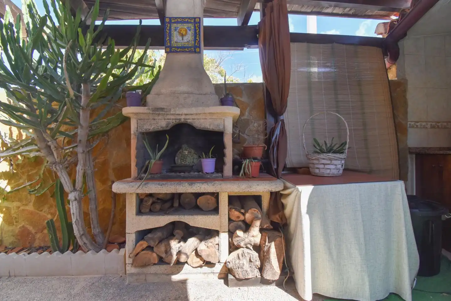 Jardín de Casa o chalet en venta en Santa Pola con Aire acondicionado, Jardín privado y Piscina