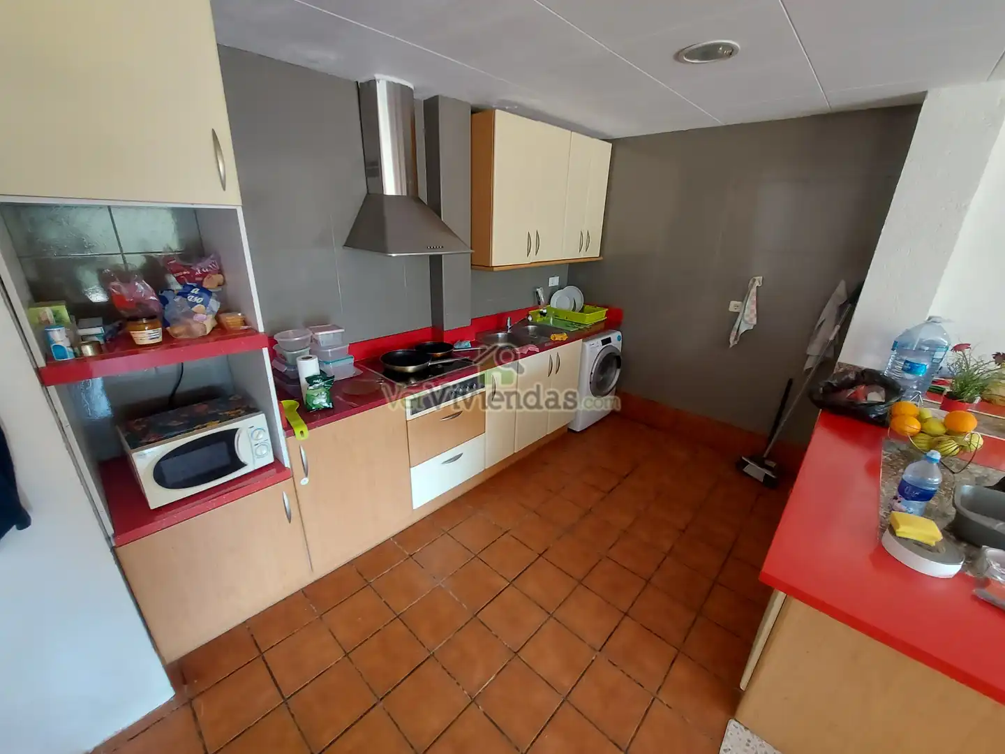 Cuina de Casa o xalet en venda en Vallirana amb Calefacció, Jardí privat i Terrassa