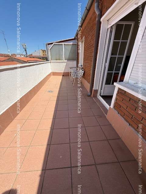 Terrace of Attic to rent in Salamanca Capital  with Heating, Terrace and Furnished