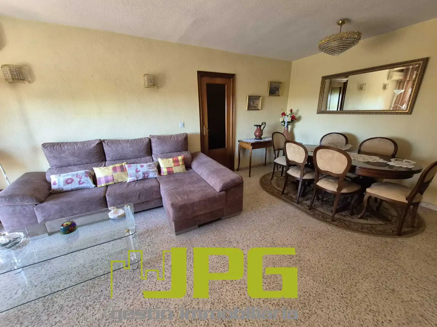 Sala d'estar de Pis en venda en Sant Joan d'Alacant amb Aire condicionat, Moblat i Forn