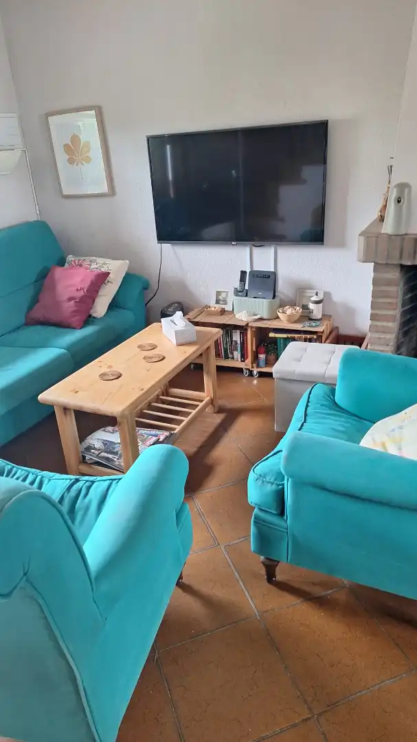 Sala de estar de Casa o chalet de alquiler en Islantilla con Amueblado, Lavadora y Microondas