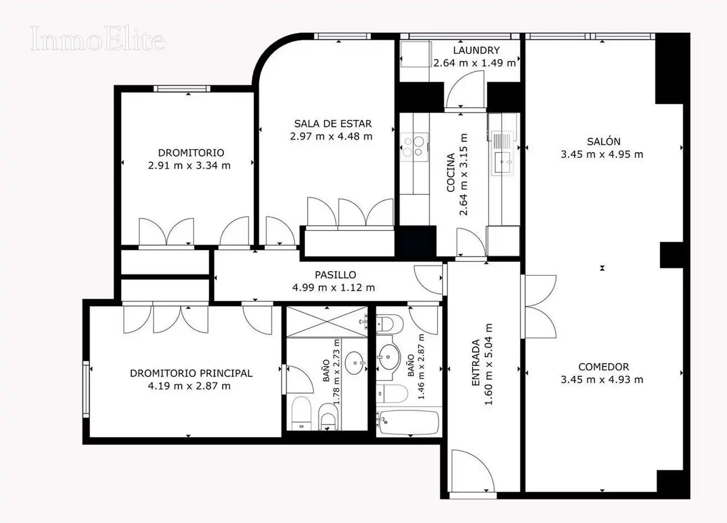 Piso en venta en Madrid con Aire acondicionado, Calefacción y Parquet