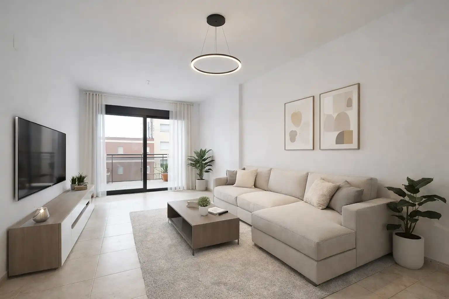 Wohnzimmer von Wohnung zum Verkauf in Amposta