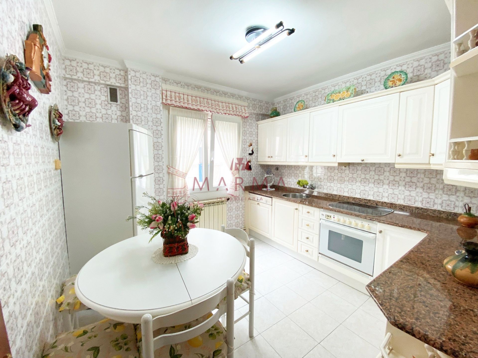 Kitchen of Flat for sale in El Astillero    with Heating, Terrace and Furnished