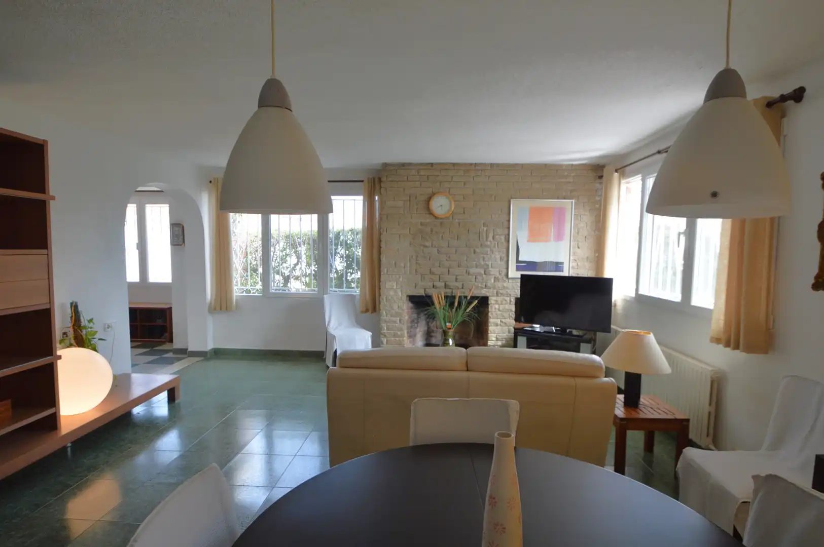 Sala d'estar de Casa o xalet en venda en Vinaròs amb Aire condicionat, Calefacció i Jardí privat