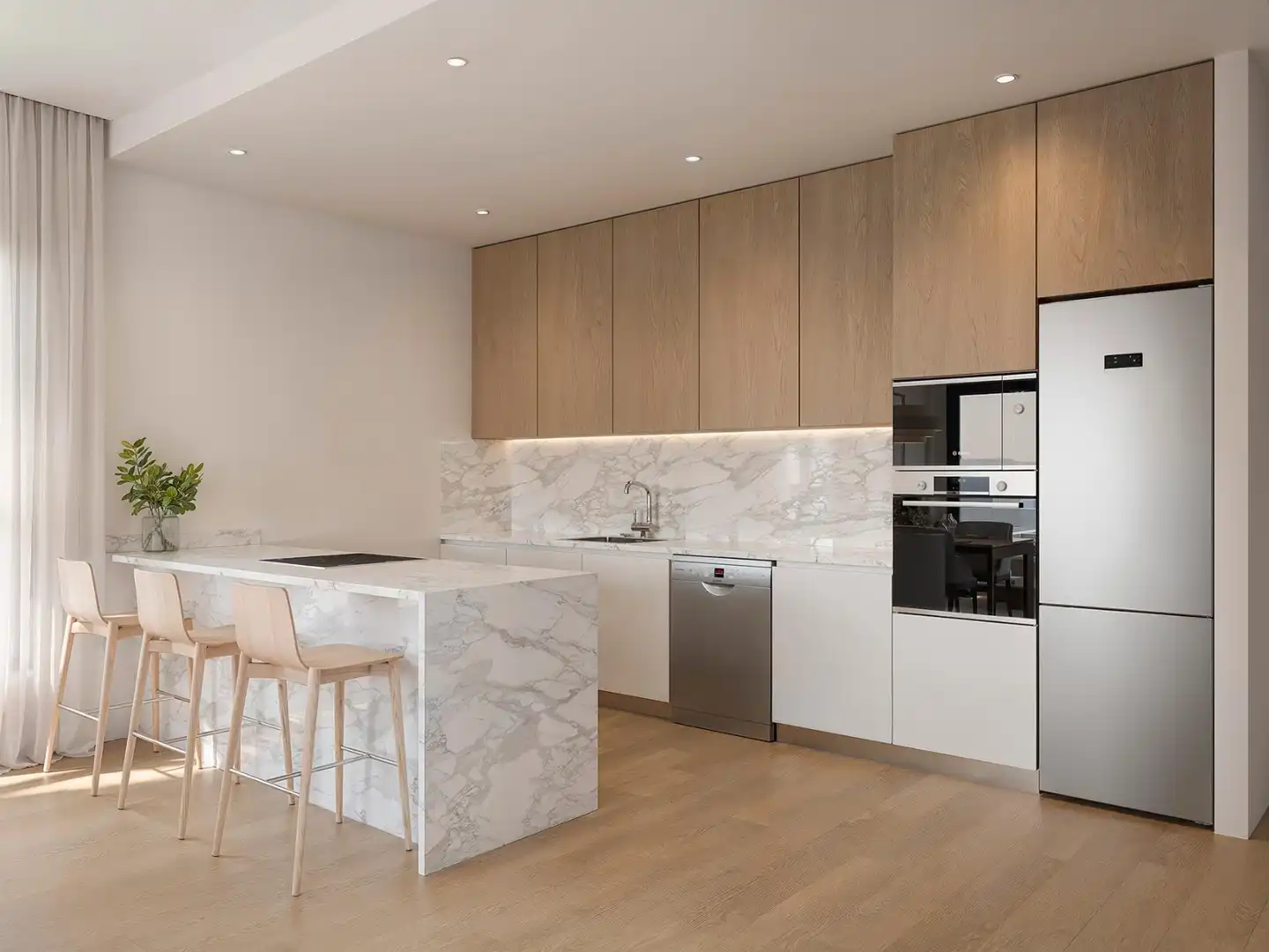 Kitchen of Attic for sale in Finestrat  with Terrace, Storage room and Sauna