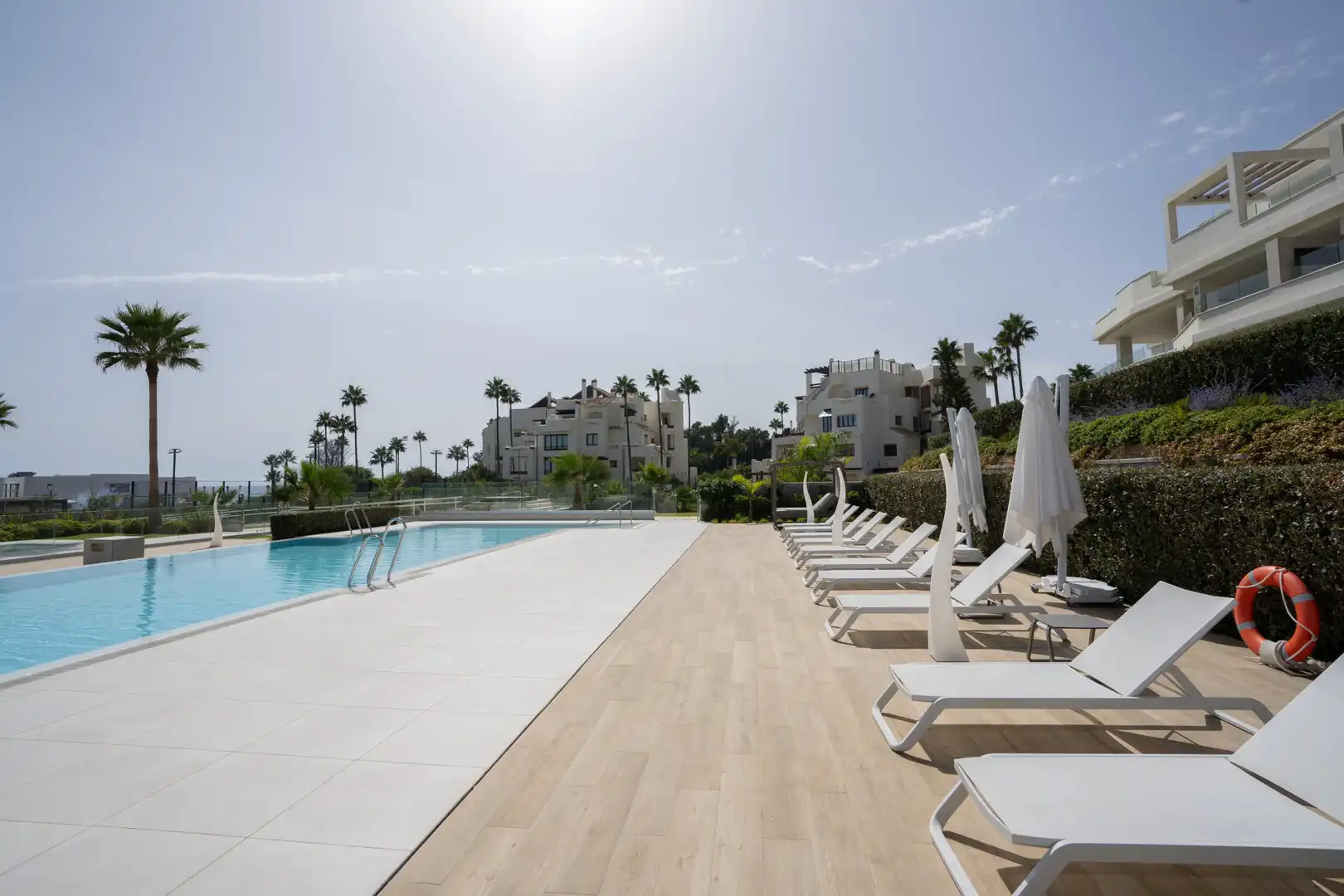 Terraza de Ático de alquiler en Estepona con Aire acondicionado, Calefacción y Terraza