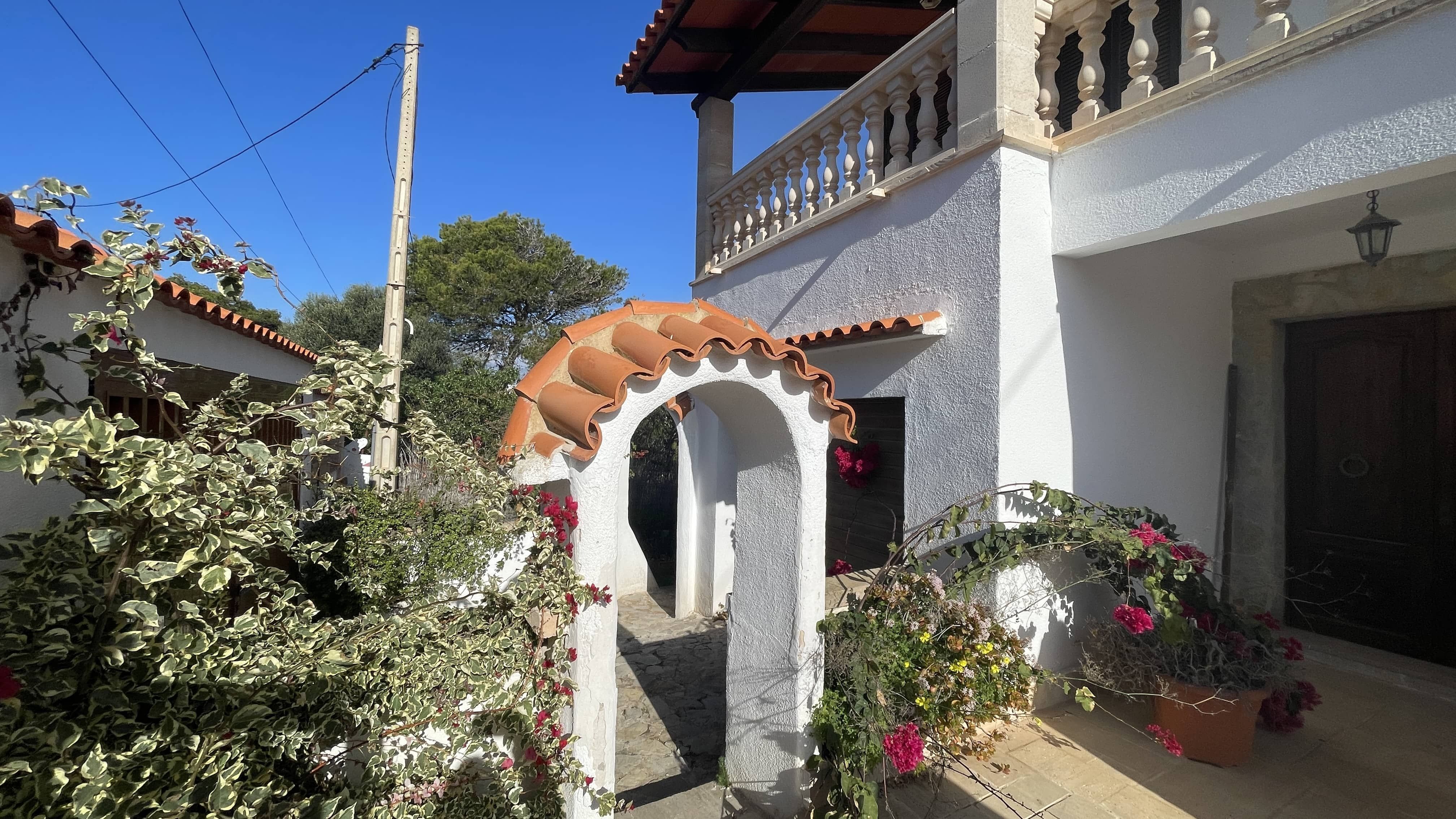 Vista exterior de Casa o chalet en venta en Santanyí con Aire acondicionado y Piscina
