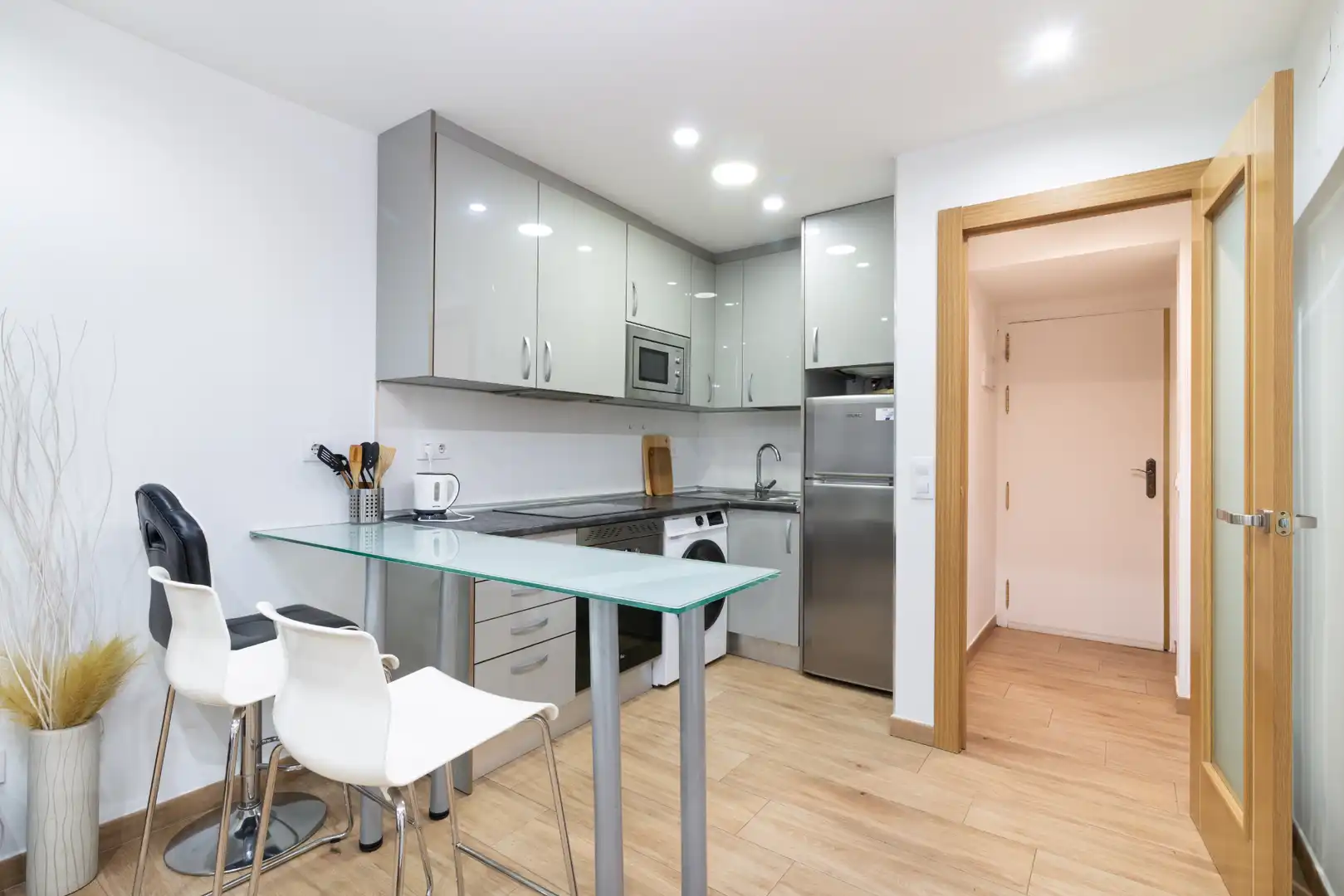 Cuina de Apartament en venda en Madrid amb Aire condicionat, Calefacció i Moblat
