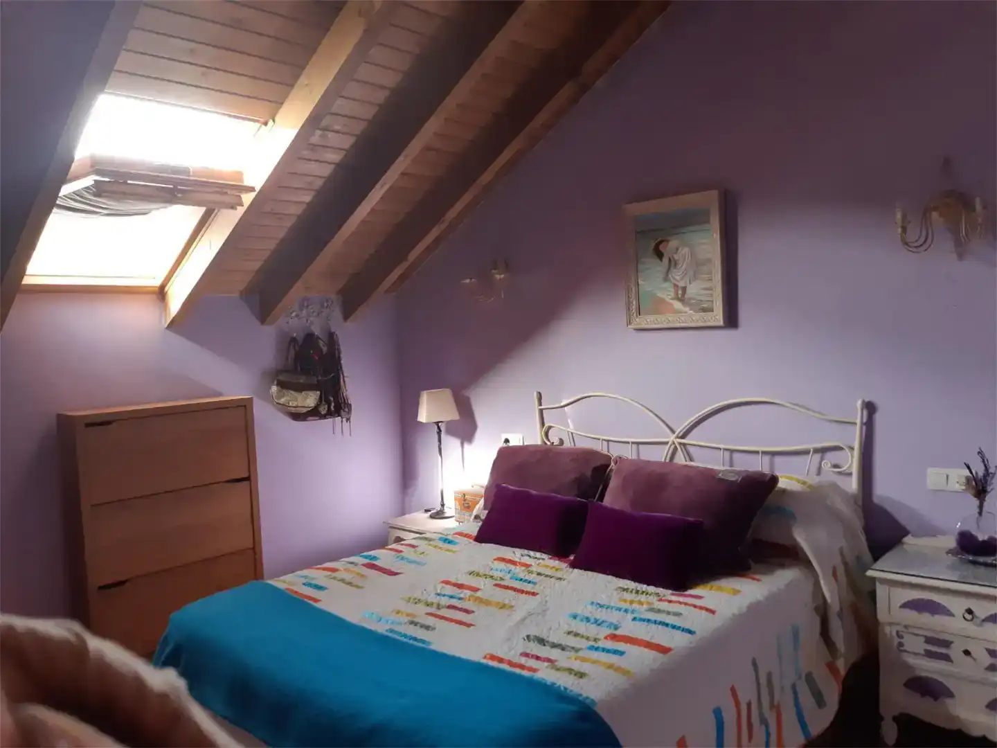 Habitación de Casa adosada en venta en Carrocera con Trastero, Amueblado y Horno