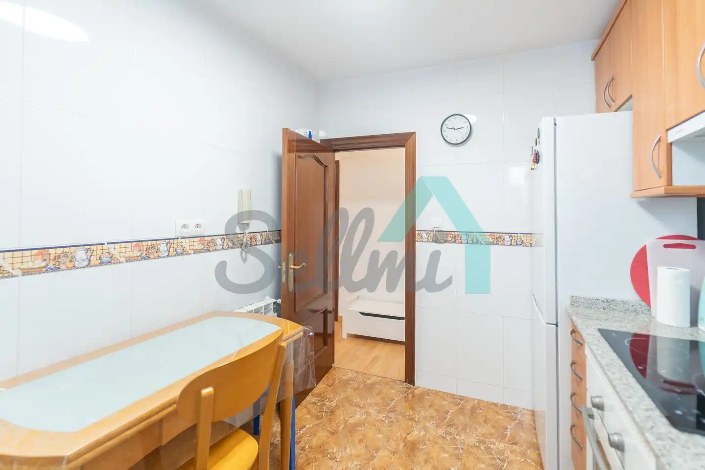 Kitchen of Flat for rent in Oviedo   with Heating, Furnished and Internet