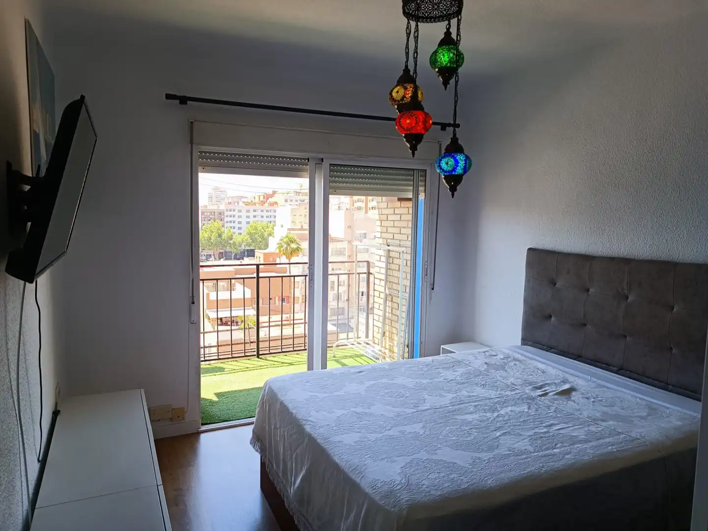 Bedroom of Flat for rent in Cartagena  with Furnished and Balcony