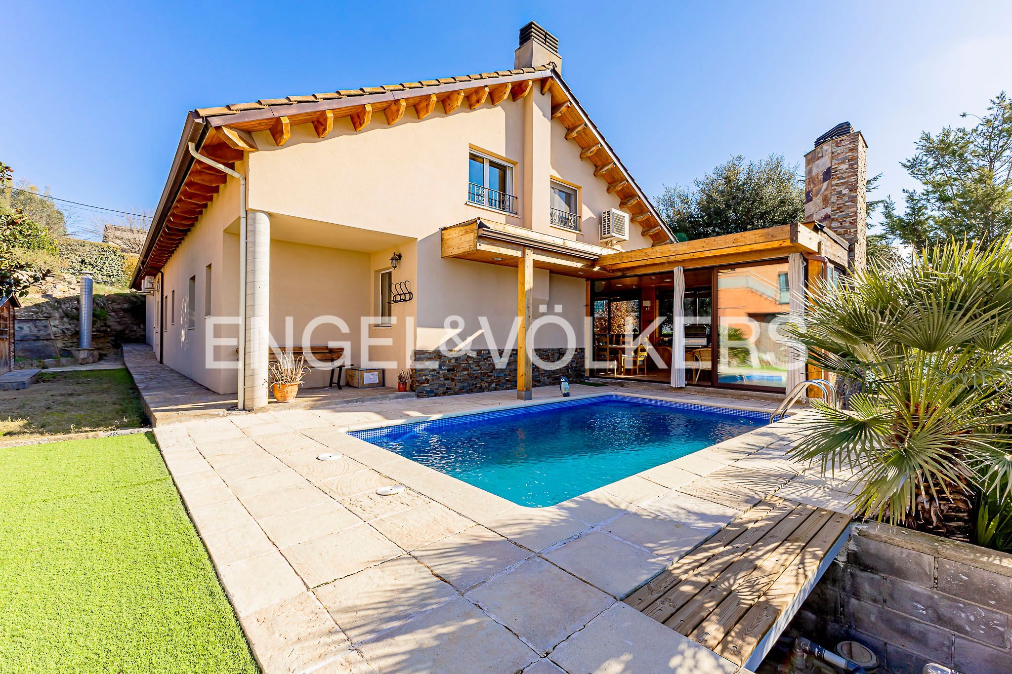 Vista exterior de Casa o chalet en venta en Sant Fruitós de Bages con Aire acondicionado, Calefacción y Jardín privado