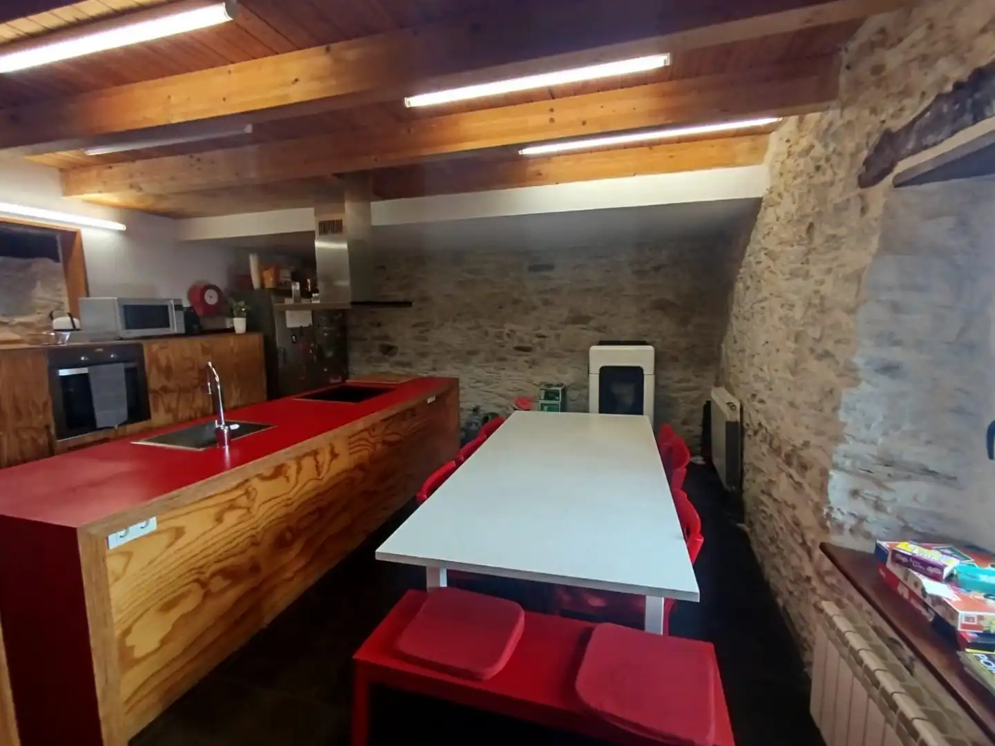 Kitchen of Houses for sale in Santa María de Ordás  with Heating, Private garden and Parquet flooring