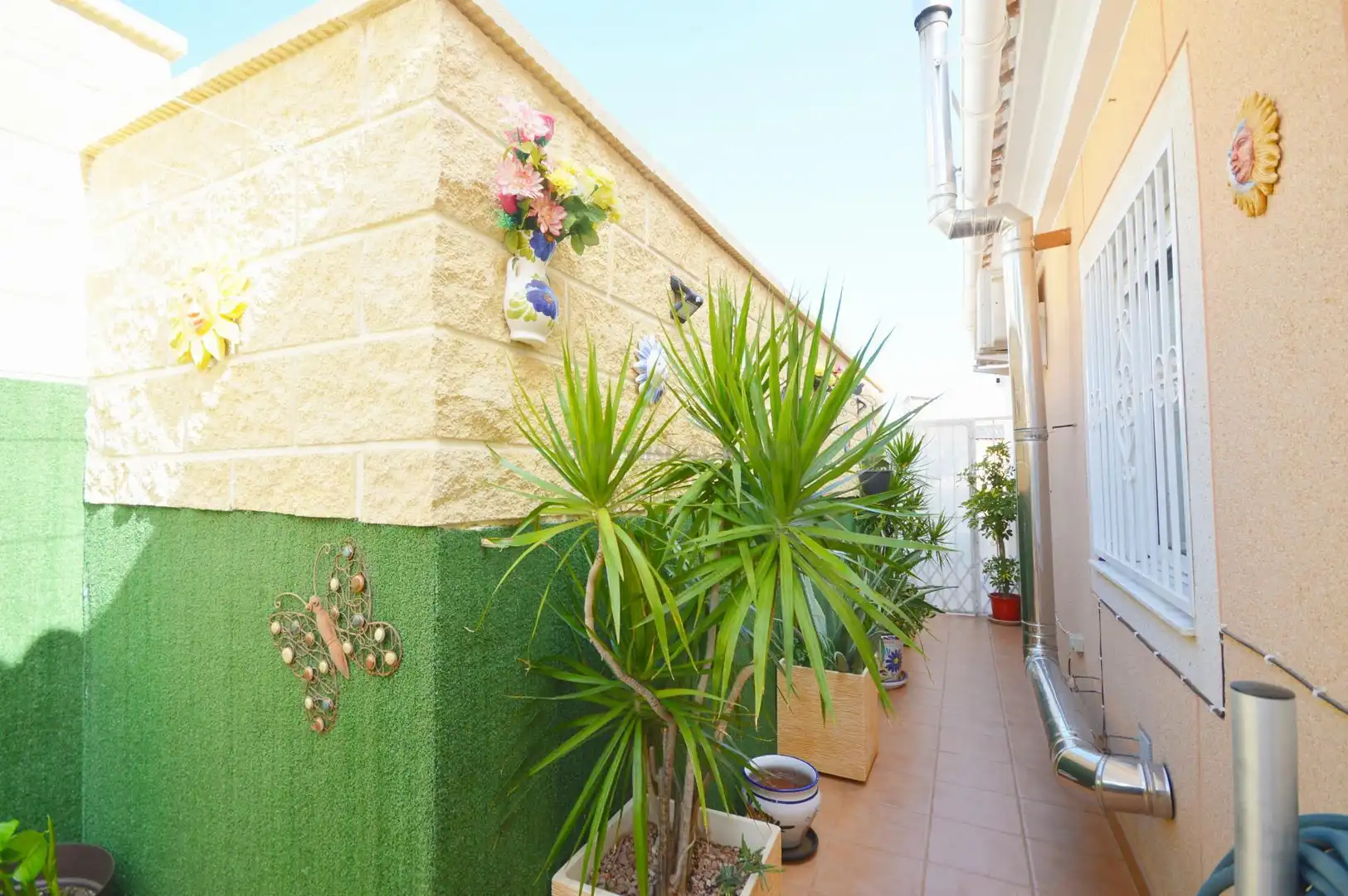 Terrasse von Einfamilien-Reihenhaus zum Verkauf in Ciudad Quesada