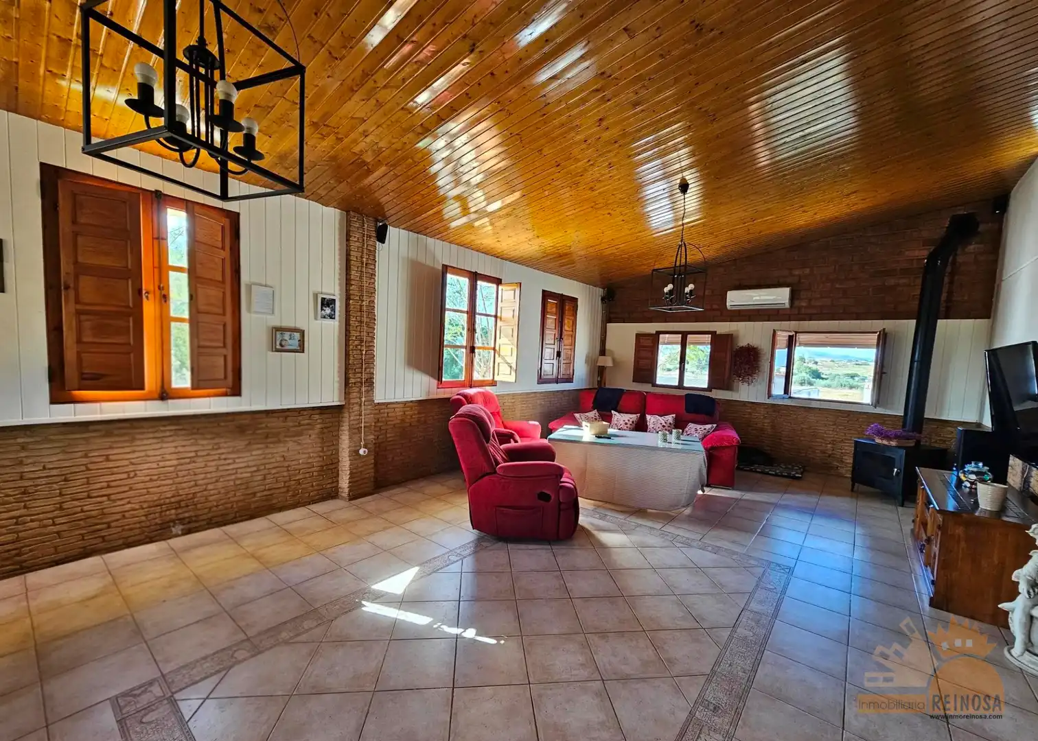 Sala d'estar de Casa o xalet en venda en Molina de Segura amb Aire condicionat, Calefacció i Jardí privat