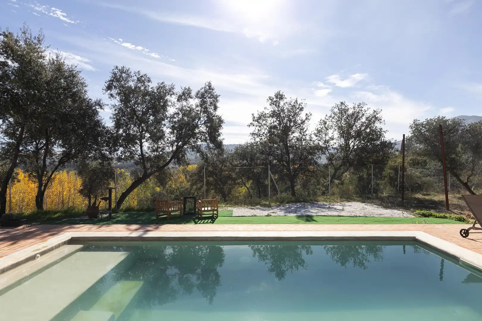 Piscina de Finca rústica en venta en Maracena con Calefacción, Jardín privado y Terraza